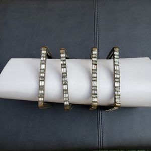 Rhinestones Square Napkin Holders or can be used as a bracelet.